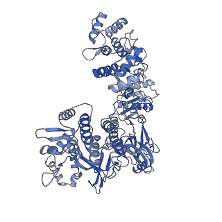 4904_6rjg_C_v1-3
Cryo-EM structure of St1Cas9-sgRNA-AcrIIA6-tDNA59-ntPAM complex.