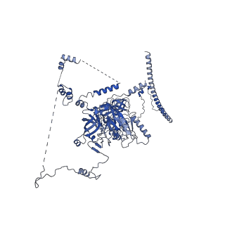 10052_6rxu_CI_v1-1
Cryo-EM structure of the 90S pre-ribosome (Kre33-Noc4) from Chaetomium thermophilum, state B1