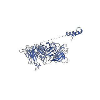 10053_6rxv_UQ_v1-1
Cryo-EM structure of the 90S pre-ribosome (Kre33-Noc4) from Chaetomium thermophilum, state B2