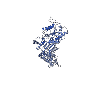 24755_7rz9_D_v1-1
Structure of the complex of AMPA receptor GluA2 with auxiliary subunit GSG1L in the apo state
