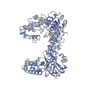 24833_7s4u_A_v1-1
Cryo-EM structure of Cas9 in complex with 12-14MM DNA substrate, 5 minute time-point