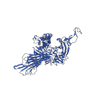 24876_7s6i_C_v1-1
SARS-CoV-2-6P-Mut2 S protein