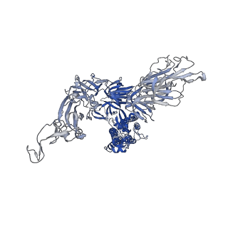 24877_7s6j_B_v1-1
J08 fragment antigen binding in complex with SARS-CoV-2-6P-Mut2 S protein (conformation 1)