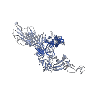 24877_7s6j_E_v1-1
J08 fragment antigen binding in complex with SARS-CoV-2-6P-Mut2 S protein (conformation 1)