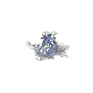 24987_7sbs_C_v2-1
One RBD-up 1 of pre-fusion SARS-CoV-2 Gamma variant spike protein