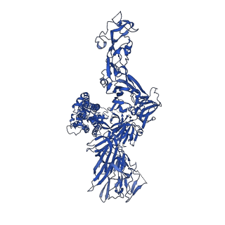 24991_7sbx_J_v1-1
Structure of OC43 spike in complex with polyclonal Fab6 (Donor 1051)