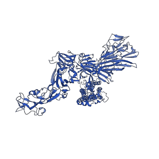 24992_7sby_B_v1-1
Structure of OC43 spike in complex with polyclonal Fab7 (Donor 269)