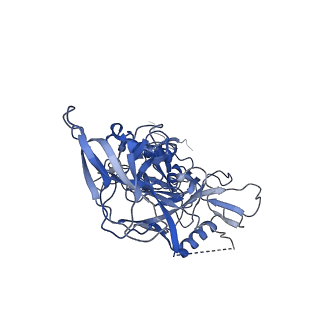 25045_7sd3_C_v1-1
Cytoplasmic tail deleted HIV-1 Env bound with three 4E10 Fabs