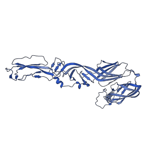 25104_7sfw_J_v1-1
CryoEM structure of Venezuelan Equine Encephalitis virus (VEEV) TC-83 strain VLP in complex with Fab hVEEV-63 (focus refine of the asymmetric unit)