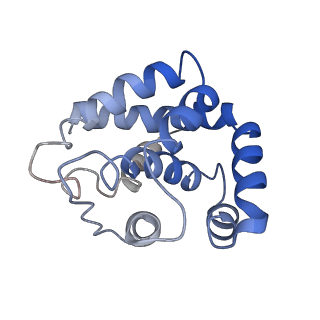 10196_6sh8_B_v1-2
Cryo-EM structure of the Type III-B Cmr-beta bound to cognate target RNA and AMPPnP, state 2, in the presence of ssDNA