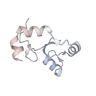 40617_8sn9_K_v1-2
Cryo-EM structure of the human nucleosome core particle in complex with RNF168 and UbcH5c with backside ubiquitin (UbcH5c chemically conjugated to histone H2A) (class 1)