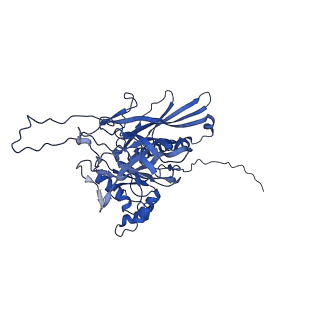 25365_7sp4_O_v1-1
In situ cryo-EM structure of bacteriophage Sf6 gp3:gp7:gp5 complex in conformation 2 at 3.71A resolution