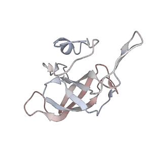 25415_7ssw_k_v1-0
Late translocation intermediate with EF-G dissociated (Structure VI)