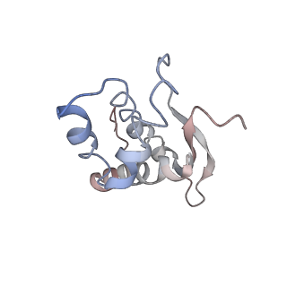 25415_7ssw_n_v1-0
Late translocation intermediate with EF-G dissociated (Structure VI)