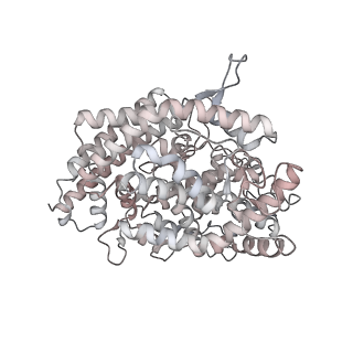 25517_7sy5_F_v1-1
Cryo-EM structure of the SARS-CoV-2 D614G,N501Y,E484K,K417N mutant spike protein ectodomain bound to human ACE2 ectodomain (global refinement)