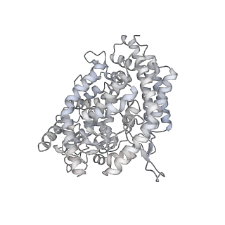25519_7sy7_E_v1-0
Cryo-EM structure of the SARS-CoV-2 D614G,N501Y,E484K,K417T mutant spike protein ectodomain bound to human ACE2 ectodomain (global refinement)