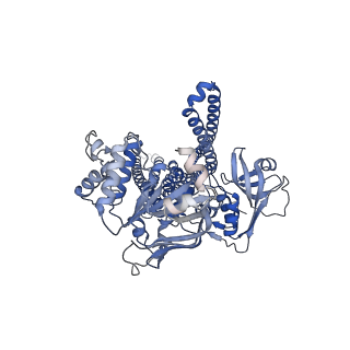 25696_7t56_B_v1-1
Cryo-EM structure of PCAT1 in the inward-facing intermediate conformation under ATP turnover condition