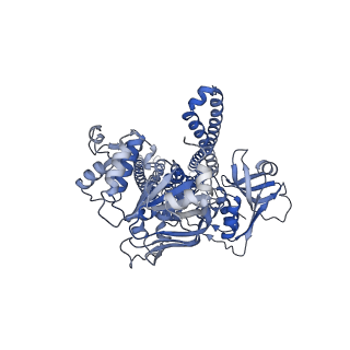 25697_7t57_B_v1-1
Cryo-EM structure of PCAT1 in the inward-facing narrow conformation under ATP turnover condition