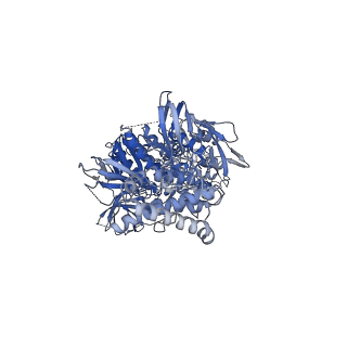 25715_7t6f_A_v1-3
Structure of active Janus Kinase (JAK) dimer complexed with cytokine receptor intracellular domain