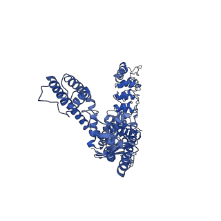 25719_7t6m_B_v1-1
Cryo-EM structure of TRPV5 in nanodiscs with PI(4,5)P2 at pH6 state 1