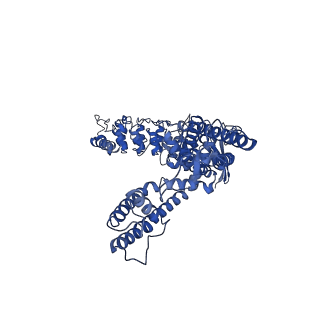 25719_7t6m_D_v1-1
Cryo-EM structure of TRPV5 in nanodiscs with PI(4,5)P2 at pH6 state 1