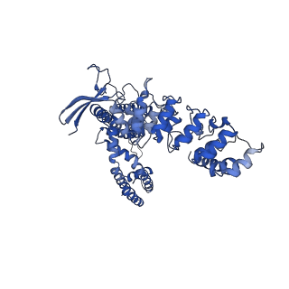 25725_7t6r_B_v1-2
Cryo-EM structure of TRPV5 T709D in nanodiscs in the presence of Calmodulin