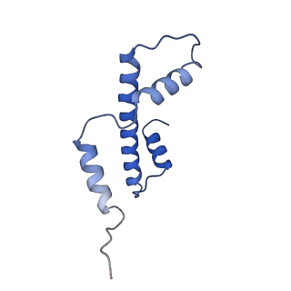 10391_6t7a_A_v1-1
Structure of human Sox11 transcription factor in complex with a nucleosome