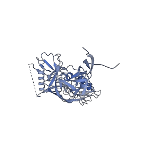 25767_7t9t_E_v1-0
Cryo-EM structure of CH235.12 in complex with HIV-1 Env trimer CH505TF.N279K.SOSIP.664 with complex glycans