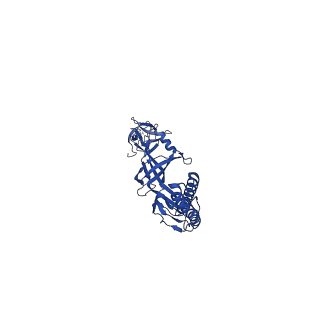 10372_6ta5_F_v1-1
OprM-MexA complex from the MexAB-OprM Pseudomonas aeruginosa whole assembly reconstituted in nanodiscs