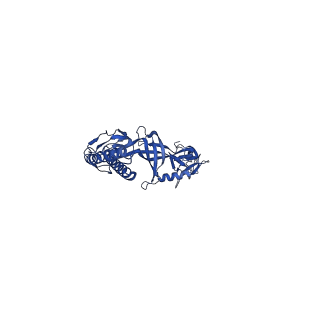 10372_6ta5_H_v1-1
OprM-MexA complex from the MexAB-OprM Pseudomonas aeruginosa whole assembly reconstituted in nanodiscs