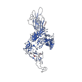 25794_7tb8_B_v1-1
Cryo-EM structure of SARS-CoV-2 spike in complex with antibodies B1-182.1 and A19-61.1