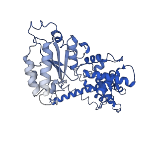 25837_7tdo_F_v1-1
Cryo-EM structure of transmembrane AAA+ protease FtsH in the ADP state