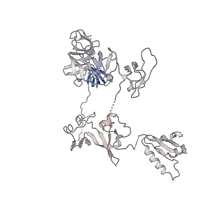 10480_6ted_Z_v1-0
Structure of complete, activated transcription complex Pol II-DSIF-PAF-SPT6 uncovers allosteric elongation activation by RTF1