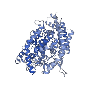 25853_7tew_E_v1-0
Cryo-EM structure of SARS-CoV-2 Delta (B.1.617.2) spike protein in complex with human ACE2 (focused refinement of RBD and ACE2)