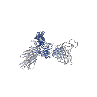 25854_7tex_B_v1-0
Cryo-EM structure of SARS-CoV-2 Delta (B.1.617.2) spike protein in complex with human ACE2