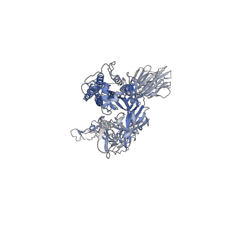 25859_7tf2_E_v1-0
Cryo-EM structure of SARS-CoV-2 Kappa (B.1.617.1) Q484I spike protein