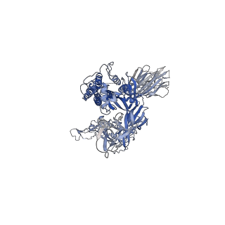 25862_7tf5_E_v1-0
Cryo-EM structure of SARS-CoV-2 Kappa (B.1.617.1) spike protein