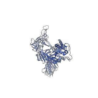 25862_7tf5_F_v1-0
Cryo-EM structure of SARS-CoV-2 Kappa (B.1.617.1) spike protein