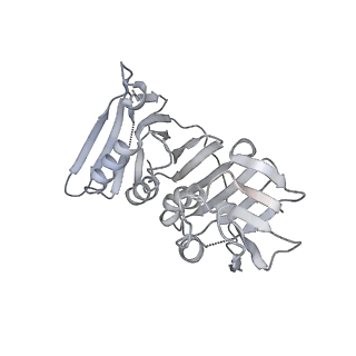 25872_7tfh_F_v1-0
Atomic model of the S. cerevisiae clamp-clamp loader complex PCNA-RFC bound to two DNA molecules, one at the 5'-recessed end and the other at the 3'-recessed end