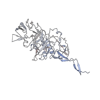 25878_7tfo_B_v1-2
Cryo-EM structure of HIV-1 Env trimer BG505 SOSIP.664 in complex with CD4bs antibody Ab1573