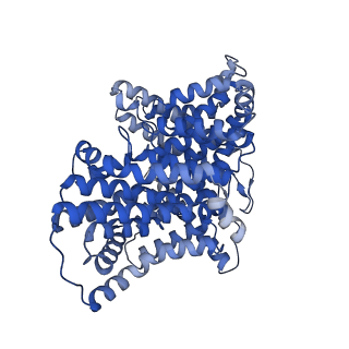 41265_8thi_A_v1-1
Cryo-EM structure of the Tripartite ATP-independent Periplasmic (TRAP) transporter SiaQM from Haemophilus influenzae (parallel dimer)