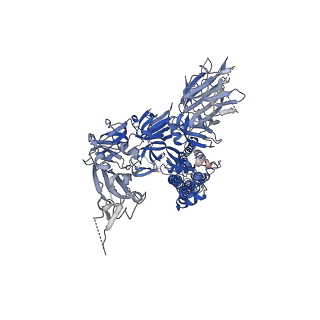 25985_7tla_C_v1-2
Down-state locked rS2d SARS-CoV-2 spike ectodomain in the RBD-down conformation, State 1