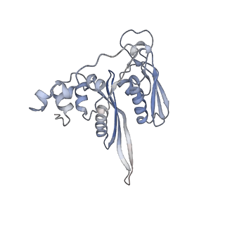 26067_7tql_D_v1-3
CryoEM structure of the human 40S small ribosomal subunit in complex with translation initiation factors eIF1A and eIF5B.