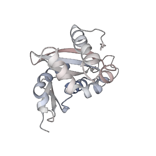 26067_7tql_H_v1-3
CryoEM structure of the human 40S small ribosomal subunit in complex with translation initiation factors eIF1A and eIF5B.