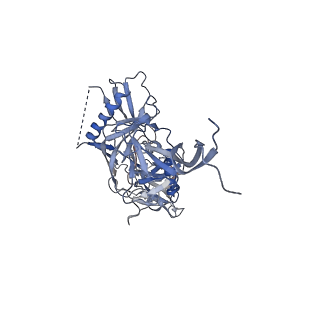 41613_8ttw_A_v1-0
Cryo-EM structure of BG505 SOSIP.664 HIV-1 Env trimer in complex with temsavir, 8ANC195, and 10-1074