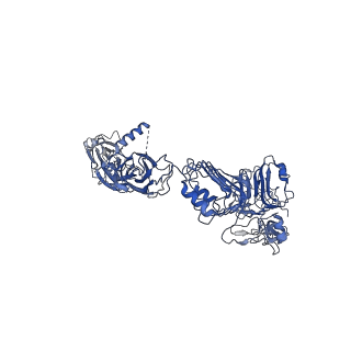 26183_7tyk_A_v1-3
Cryo-EM Structure of insulin receptor-related receptor (IRR) in apo-state captured at pH 7. The 3D refinement was applied with C2 symmetry