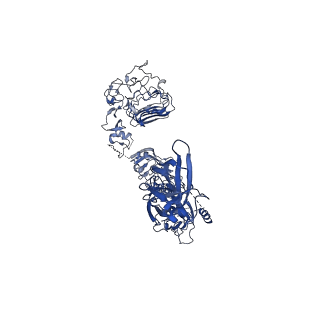 26185_7tym_B_v1-3
Cryo-EM Structure of insulin receptor-related receptor (IRR) in active-state captured at pH 9. The 3D refinement was applied with C2 symmetry