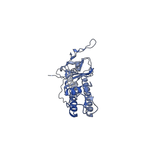 26193_7tys_C_v1-1
Cryo-EM structure of the pancreatic ATP-sensitive potassium channel bound to ATP and repaglinide with Kir6.2-CTD in the up conformation