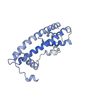 20588_6tz4_AA_v1-2
CryoEM reconstruction of membrane-bound ESCRT-III filament composed of CHMP1B+IST1 (right-handed)