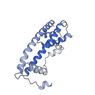 20588_6tz4_AB_v1-1
CryoEM reconstruction of membrane-bound ESCRT-III filament composed of CHMP1B+IST1 (right-handed)